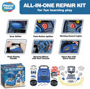 Engaging Large Truck Engine Playset for Kids – Comprehensive Mechanic Tool Kit