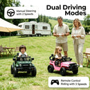 Bluetooth Ride-On Car for Toddlers, 12V Battery-Powered Kids Toy