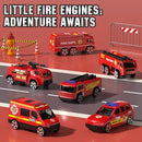 Rotating Fire Truck Playset for Boys Aged 3 to 5