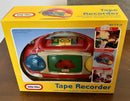 Vintage 1995 Little Tikes Portable Cassette Tape Recorder Player - Unopened Condition
