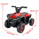 12V Electric Off-Road ATV for Kids - 4-Wheeler Quad Toy Car