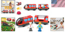 Robust Electric Train Set Featuring Adaptable Passengers - Ideal for Ages 3 and Up
