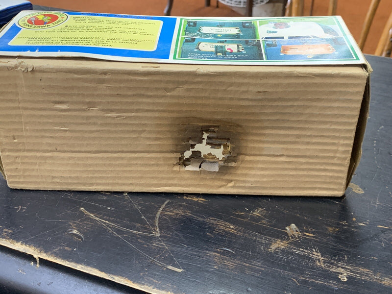 Vintage Battery Operated English Talking Police Car with Box