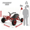 2-Stroke Gas Go Kart for Adults and Kids with High-Quality Steel Frame