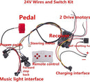 24V Kids Electric Car DIY Wire and Switch Modification Kit with Remote Control