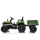 12V Kids Ride-On Tractor with Trailer, Battery Powered, Remote Control, Child-Friendly Vehicle