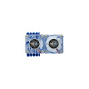 Power Hobby FSBLUE Aluminum Cooling Fan for Slash 4WD - Blue Edition