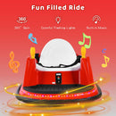 HONEY JOY TQ10161 12V Remote-Controlled Bumper Car for Toddlers