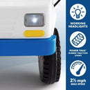 Kids 6V Battery-Powered Mail Truck with Working Horn, Ages 3+
