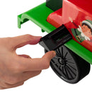 Battery-Operated 6V Ride-On Train Toy with Storage Under the Seat and Carriage