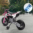 12V Kids Electric Ride-On Motorcycle with Twist Grip Throttle