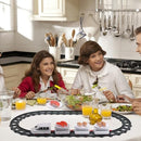 Battery-Powered Rotating Sushi Train Toy for Serving Delightful Treats