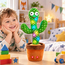Interactive Plush Cactus Toy with Singing and Recording Features for Kids