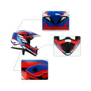 Youth Kids Motocross Offroad Street Dirt Bike Helmet for Motorcycle and ATV