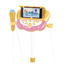 Lexibook Peanuts Adjustable Microphone Stand with Dual Mics, Voice Effects, and Illumination