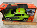Green Motorized Wheelie Poppers Toy Car with Sound Action