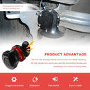 Dual High-Volume 12V Train Horns for Cars, Motorcycles, Trucks, and Boats