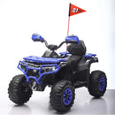 24V Off-Road ATV Style Ride-On Car for Kids with Lights and Music