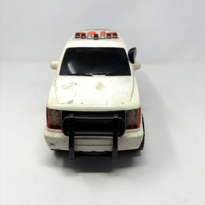 Motorized Blue Police K-9 Unit SUV Toy Car with Lights