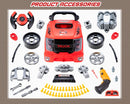 Engaging Truck Engine Playset with Lights, Sounds, and Removable Components for Ages 3-5