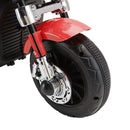 🏍️Electric 3 Wheel Ride On Motorcycle for Kids - 6V Dual Drive Toy in Red
