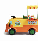 Taco Truck 12V Kids Ride-On Vehicle with Fun Accessories