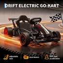 24V Electric Drift Go Kart for Kids Ages 8-12 with Dual 200W Motors and 9Ah Battery