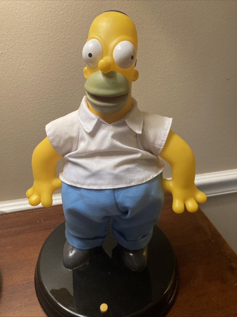 Working Talking and Dancing Homer Figurine Without Box