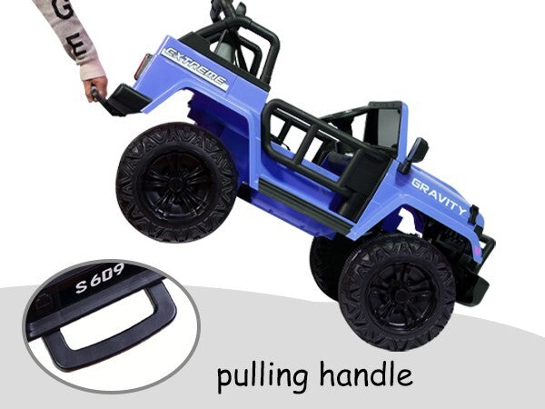 Kids Electric 12V Ride-On Jeep Truck with Remote Control and Powerful Battery