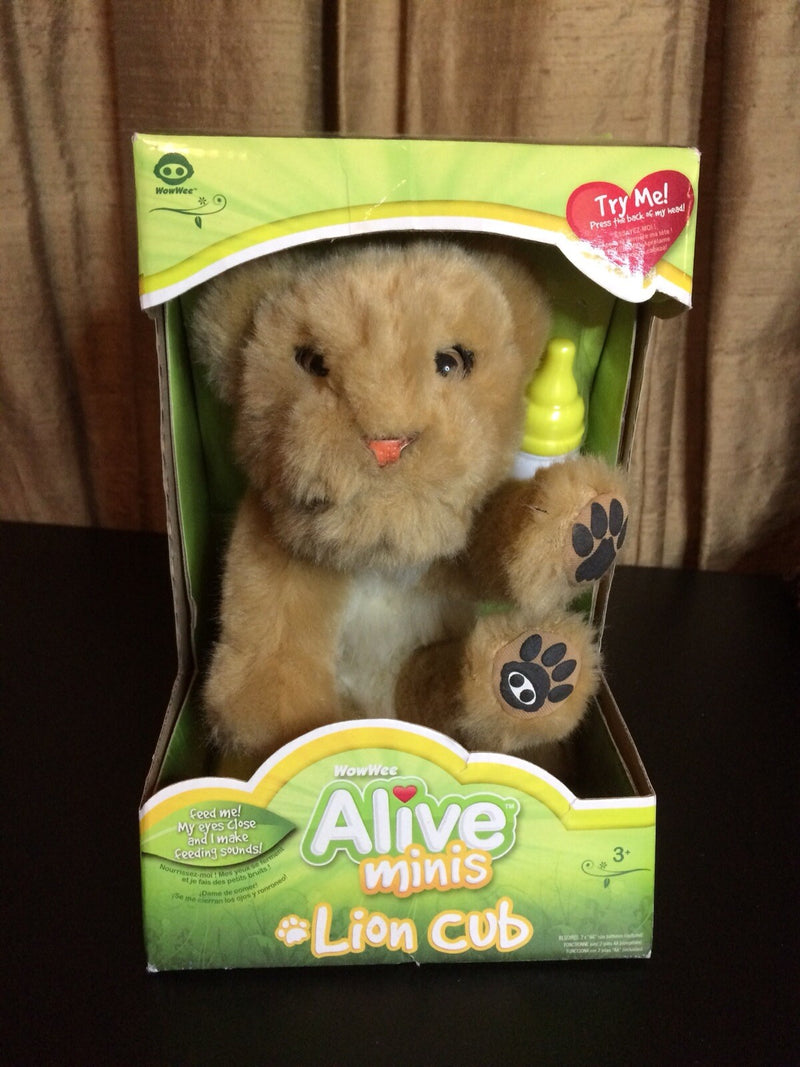 Wowwee Interactive Mini Lion Cub Toy