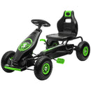 Green Pedal Go Kart for Kids Ages 5-12