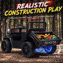 Toyota FJ45 Pick Up Electric Ride-On Truck for Kids, 24V, Black