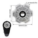 Pair of RS555 24V 18000RPM DC Motors for Ride-On Car and SUV Replacement Parts