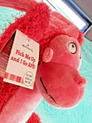 9" Hallmark Valentine's Day Plush Gorilla Monkey with Sound & Motion