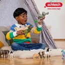 Schleich Horse Club Equestrian Grooming Station Playset with 19 Pieces of Horse and Rider Figures