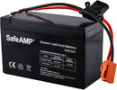 12V 9.5Ah Rechargeable Battery for Ride-On Toys with Red 2-Pin Connector