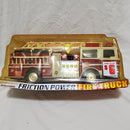 Friction-Powered Fire Truck with Battery-Operated Lights and Sounds