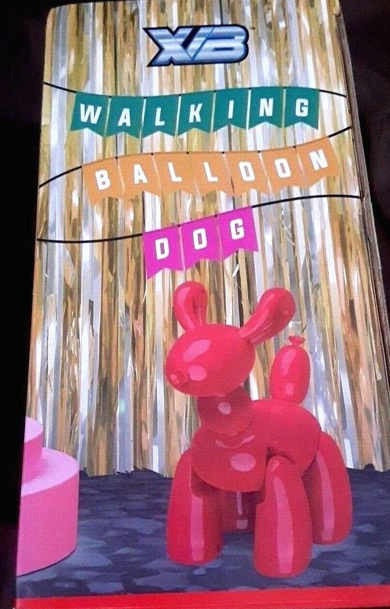 Walking Balloon Dog Toy in 3 Colors, Sizes 4", 7", and 8" for Ages 8+
