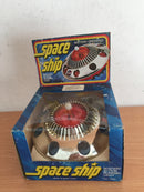 Vintage 4.7" Battery-Operated NASA UFO Action Toy from Hong Kong