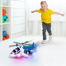 Interactive Helicopter Toy for Toddlers with Lights, Sounds, and 360° Movement
