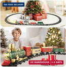 Interactive Electric Train Playset for Children 4-8 with Lights and Sounds