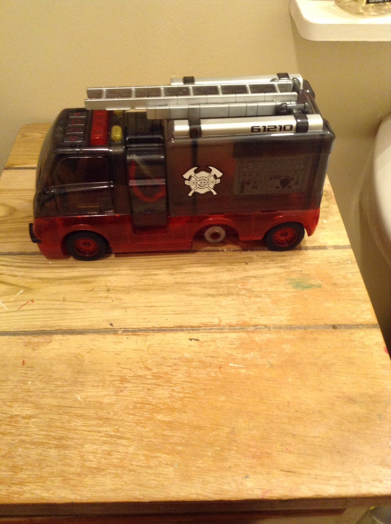 Fire Engine Toy with Tested Lights, Sounds, Motion, and Interactive Codes