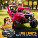 12V 2WD Electric UTV for Kids with 2.4G Remote Control & 2-Hour Operation Time