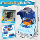 Engaging Truck Engine Playset with Detachable Components, Lights, and Sounds for Kids 3-5 Years Old