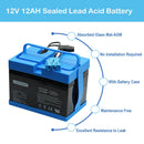 12V 12Ah Battery Compatible with Peg Perego John Deere Gator and Polaris Gaucho