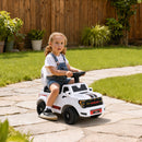 Qaba 3-in-1 FORD Shelby Push and Slide Car in White