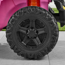 12V Electric Ride-On UTV Car and Trailer for Kids with Parental Control, LED Lights, and Bluetooth
