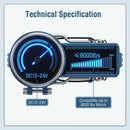 Wireless Electric Winch Remote Control for 12V Cars, Set of 2 Universal Mini 5-Wire