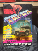 LJN Stomper Rough Riders 4x4 Tri-Ex Gray Jeep CJ Tracker Battery-Powered Toy 1983