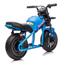 24V 300W XL Electric Toy Motorcycle for Kids with 14" Fat Tires, Speed Up to 11.18 MPH